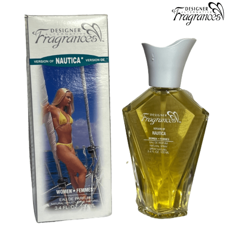 DFI Designer Alternative Fragrance NAUTICA* Women's Designer Inspired  Perfume, Eau de Parfum 3.4 oz / 100ml, by Designer Fragrance Inc. 