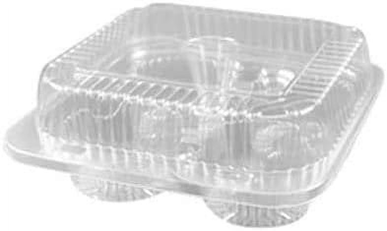 DFI Detroit Forming Plastic Container for Cupcakes 5, For 4 Cupcakes ...