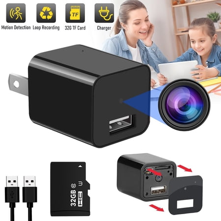 DFITO 1080P HD Wifi Security Camera, Indoor Cam Surveillance Camera with Audio and Video for Home Security Monitoring(With 32GB SD Card)