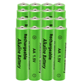 thumbnail image 1 of DFITO 16-Pack Rechargeable AA Alkaline High-Capacity Batteries, 3000 mAh, Recharge up to 1200x Times, Pre-Charged, 1 of 6