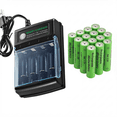 thumbnail image 1 of DFITO 16PCS 1.5V Alkaline AA Rechargeable Battery Cell with Battery Charger, 1 of 6