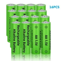 16Pcs 1.5V AA Rechargeable Batteries by DFITO