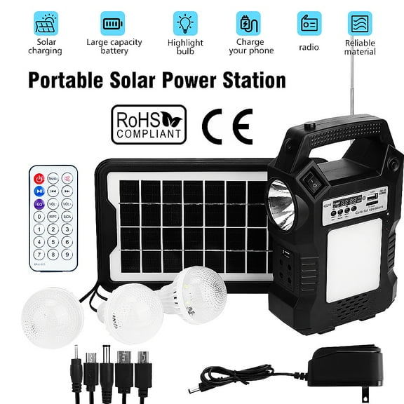 Portable Power Station,DFITO 4500mAh Solar Generator for Outdoor Camping,Home Backup,Emergency