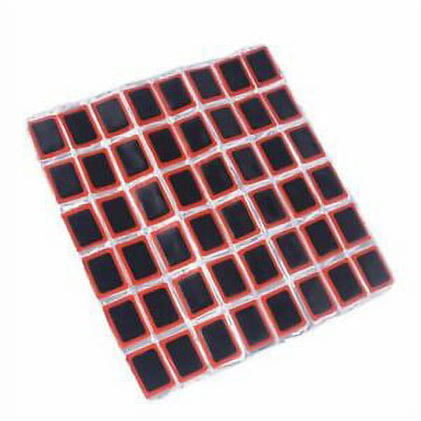Dfito 48pcs Bicycle Tyre Tube Rubber Patch Patches Repair Kit,Square, Size: 96pcs, Other
