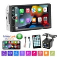 thumbnail image 1 of DFITO 7inch Double Din Car Stereo, Bluetooth Car Radio, MP5 Player, HD Touch Screen, FM Receiver, 1 of 12