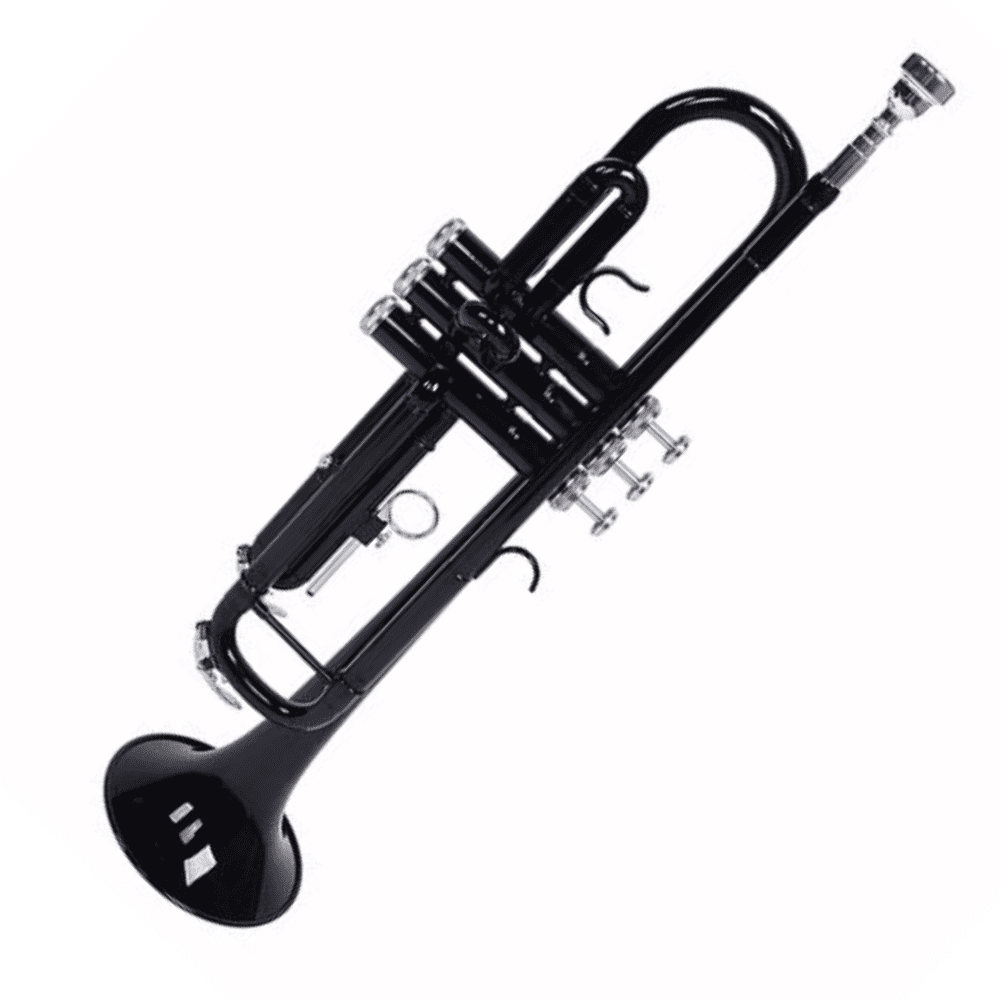 DFITO Bb Adjustable Trumpet for Beginners Students B Flat Instrument with Mouthpiece Gloves Set