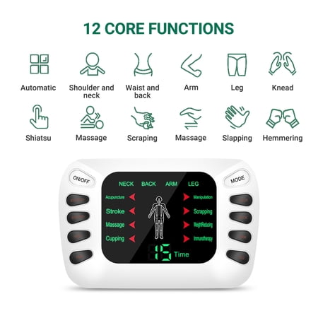 DFITO Muscle Stimulator Full Body Massager,Electrical Muscle Relax Stimulator Massager Pain Relief Therapy Machine