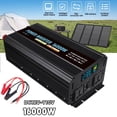 thumbnail image 1 of DFITO Power Inverter, 12V, 8000W Continuous, 16000W Surge, LCD Display, DC to AC Auto Converter for Car, 1 of 10