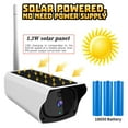 thumbnail image 1 of DFITO Wireless Solar WiFi IP Camera 1080P HD Security Night Vision Home Security Surveillance with 3Pcs Batteries, 1 of 10