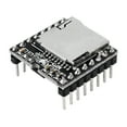 thumbnail image 1 of DFPlayer Mini MP3 Player Module V3.0 16P TF Card U Disk DF Player Module, 1 of 8