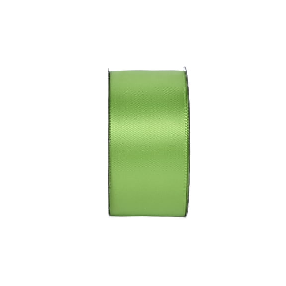 Gwen Studios 1.5" Kiwi Green Satin Ribbon, 4 Yards