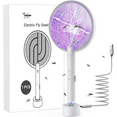 thumbnail image 1 of DFS Bug Electric Fly Swatter 3000V Zapper Racket w/ 1200mAh Battery Mosquito Killer, 1 of 9