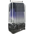 thumbnail image 1 of DFS Dance Duffle Bag With Garment Rack, Dance Competition Garment Bags with Clothes Rack, Rolling Duffle Suitcase For Travel, Wheeled Drop-Bottom Upright Luggage Closet Suitcase - 28 Inch / Gray, 1 of 6