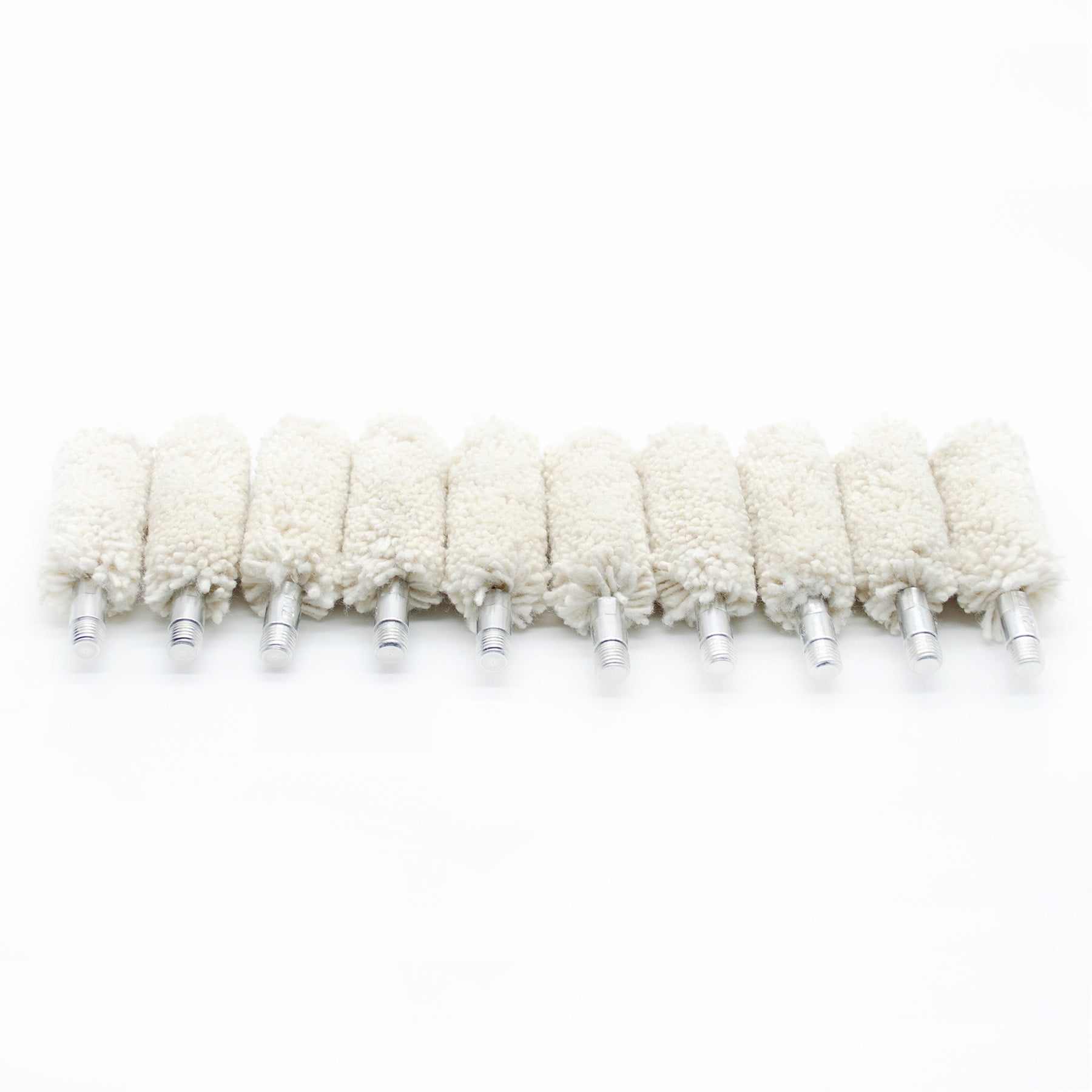 DFVPRO 12 Gauge Gun Bore Cleaning Mops 5/1627 Thread Pack of 10 Gun