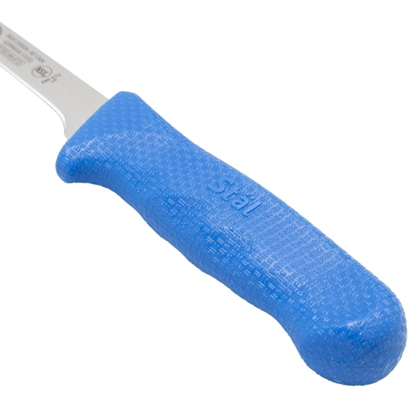 DFVYU-6" Commercial-Grade German Steel Boning Knife, Narrow, Blue
