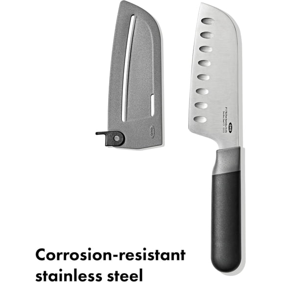 DFVYU-Good Grips 5 in Santoku Knife with Locking Sheath