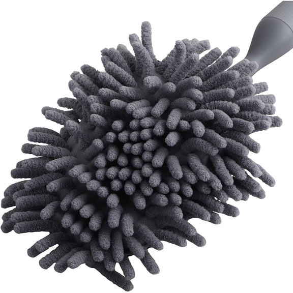 DFVYU-, Handheld Microfiber Duster, Gray