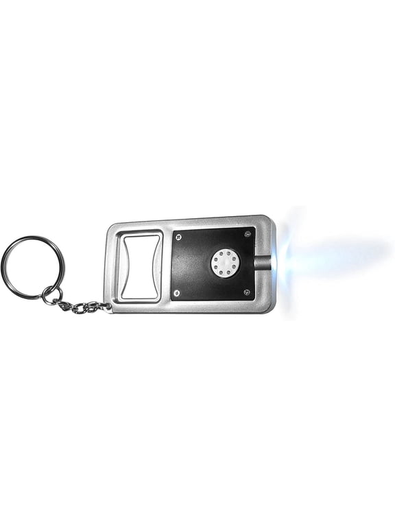 -NCAA unisex-adult Flashlight Key Chain With Bottle Opener