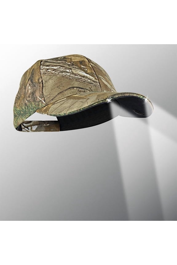 -POWERCAP 20/00 LED Lighted Hats - High Output Ultra-Bright Hands Free LED Lighted Battery Powered Cap - Realtree Xtra (CL2-161)