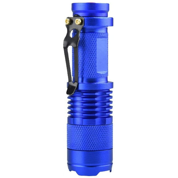 DFVYU-Scalable Blue LED 3 Mode Long Range, Blue Light Flashlight Torch LED for Night Fishling, Detecting