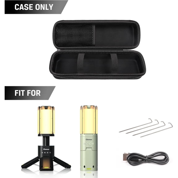 DFVYU-Storage Case for , BougeRV, SakerPlus, and DUSKTEC Telescopic Camping Light and Led Multifunction Magnetic Lanterns, Rechargeable Outdoor Camping Lantern Bag-(Box Only)