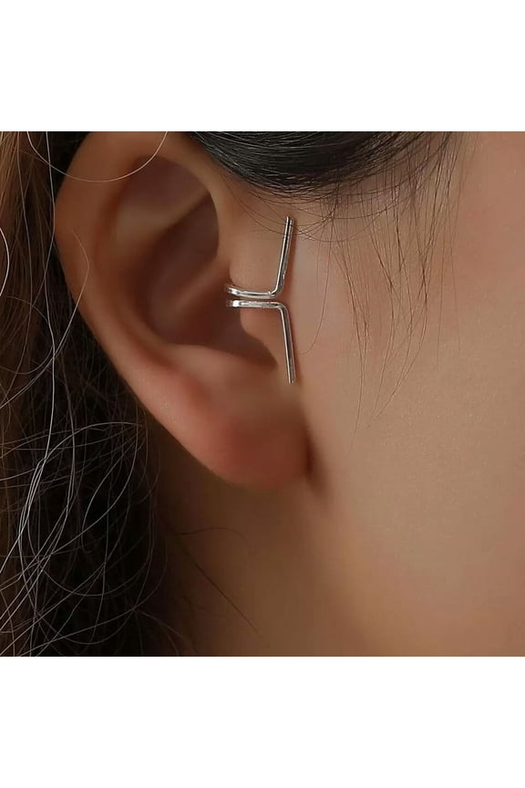 Earcuffs for Women 925 Sterling Silver Minimalist Ear Cuffs.