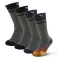 thumbnail image 1 of DG Hill (2 Pair) Kid's Thermal Winter Socks Thick Heat Trapping Insulated Boot Sock, 1 of 8