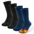 thumbnail image 1 of DG Hill (2 Pair) Kid's Thermal Winter Socks Thick Heat Trapping Insulated Boot Sock, 1 of 8