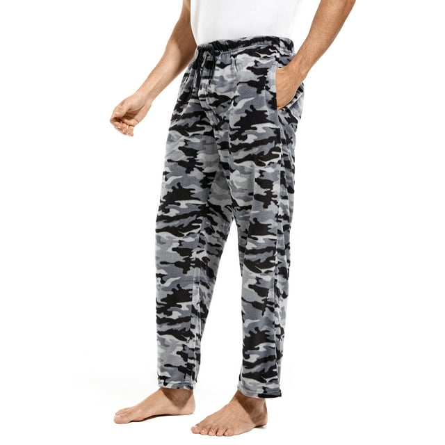 Fleece Pajama Bottoms For Girls Men's Cuddl Duds Fleece Pajama - Main Image