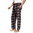 thumbnail image 1 of DG Hill Mens Pajama Pants, Fleece Pajama Bottoms with Pockets, Plaid or Camo Mens Sleep Pants, 1 of 9
