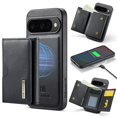 thumbnail image 1 of DG.MING Wallet Case for Google Pixel 10 / 10 Pro 6.3inch,Detachable Magnetic Wallet Phone Case with RFID Blocking, Card Slot,Holder, Leather Phone Case for Men Women,Black, 1 of 9