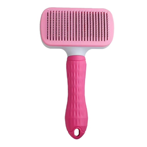 DG00 Dog Brush, Cats Brush, Dog Brush For Shedding, Self Cleaning Pet Brush For Grooming Long Short Haired Dog Cats, Cats Brushes For Indoor Cats