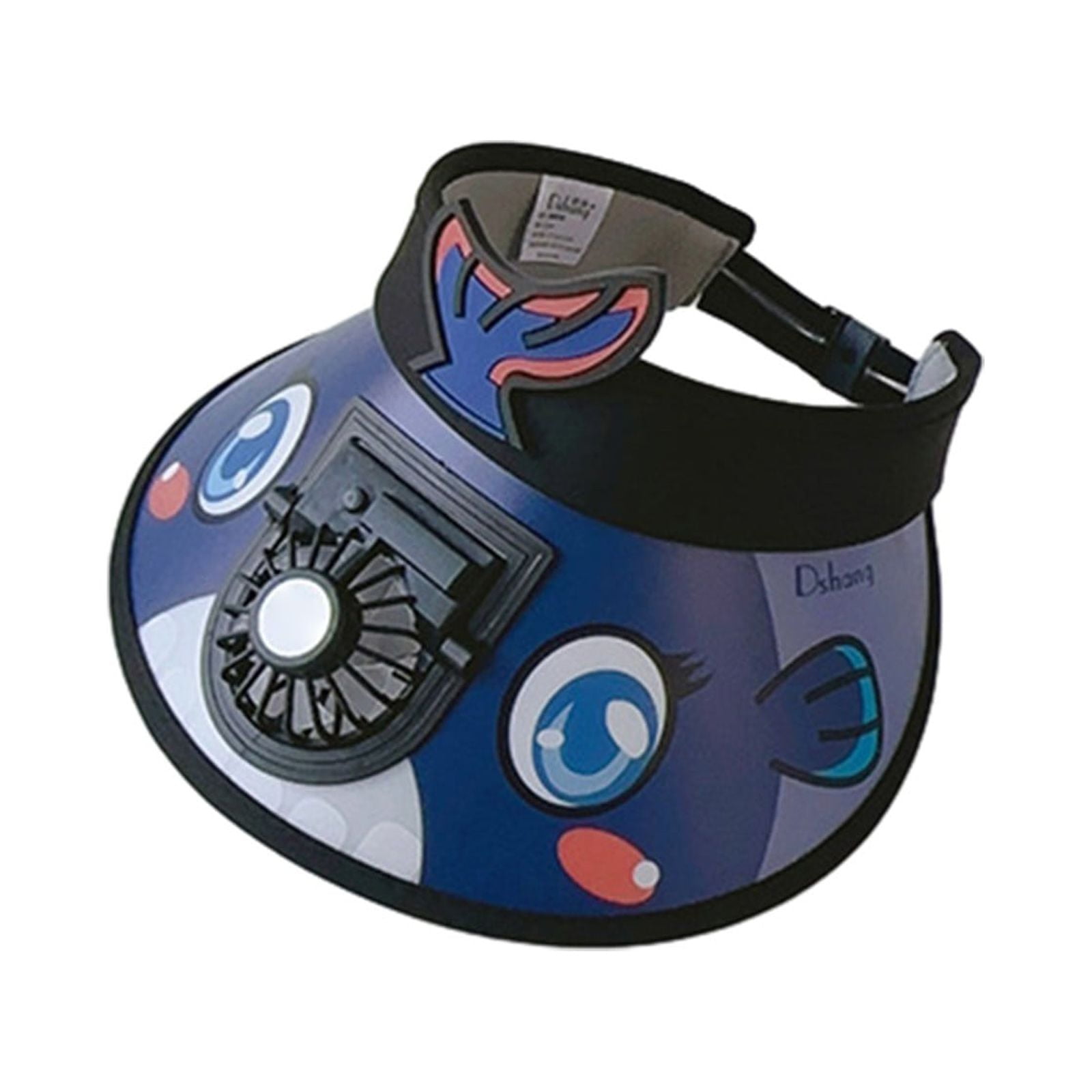DG00 Sun Visor Hats With FanThree Temp SettingsLarge Area Sun