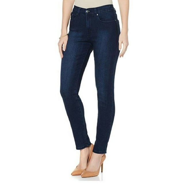 DG2 by Diane Gilman 309425 Womens Size 2P Superstretch Indigo Denim ...