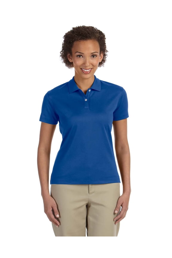 DG200W Devon & Jones Ladies' Pima-Tech Jet Pique Polo True Royal M