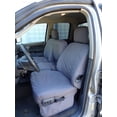 thumbnail image 1 of Automotive Seat Covers 2006-2009 Dodge Ram 2500-3500 Front and Rear Split Bench Gray Twill, 1 of 3