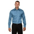 thumbnail image 1 of DG530 Devon & Jones Men Woven Collection Solid Stretch Twill Slate Blue M, 1 of 3