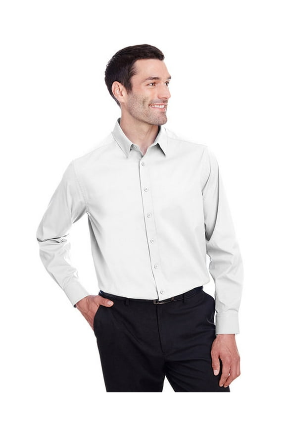 DG542 Devon & Jones Men's CrownLux Performance Stretch Shirt White 4XL
