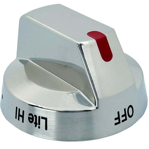 DG64-00473A Stove Knobs Replacement for Samsung Gas Range - Control Dial Knob Oven Top Burner Parts Compatible with X58H5600SS NX58H5650WS NX58K7850SS NX58J7750SS NX58K7850SS NX58M6850SS NX58R5601SS