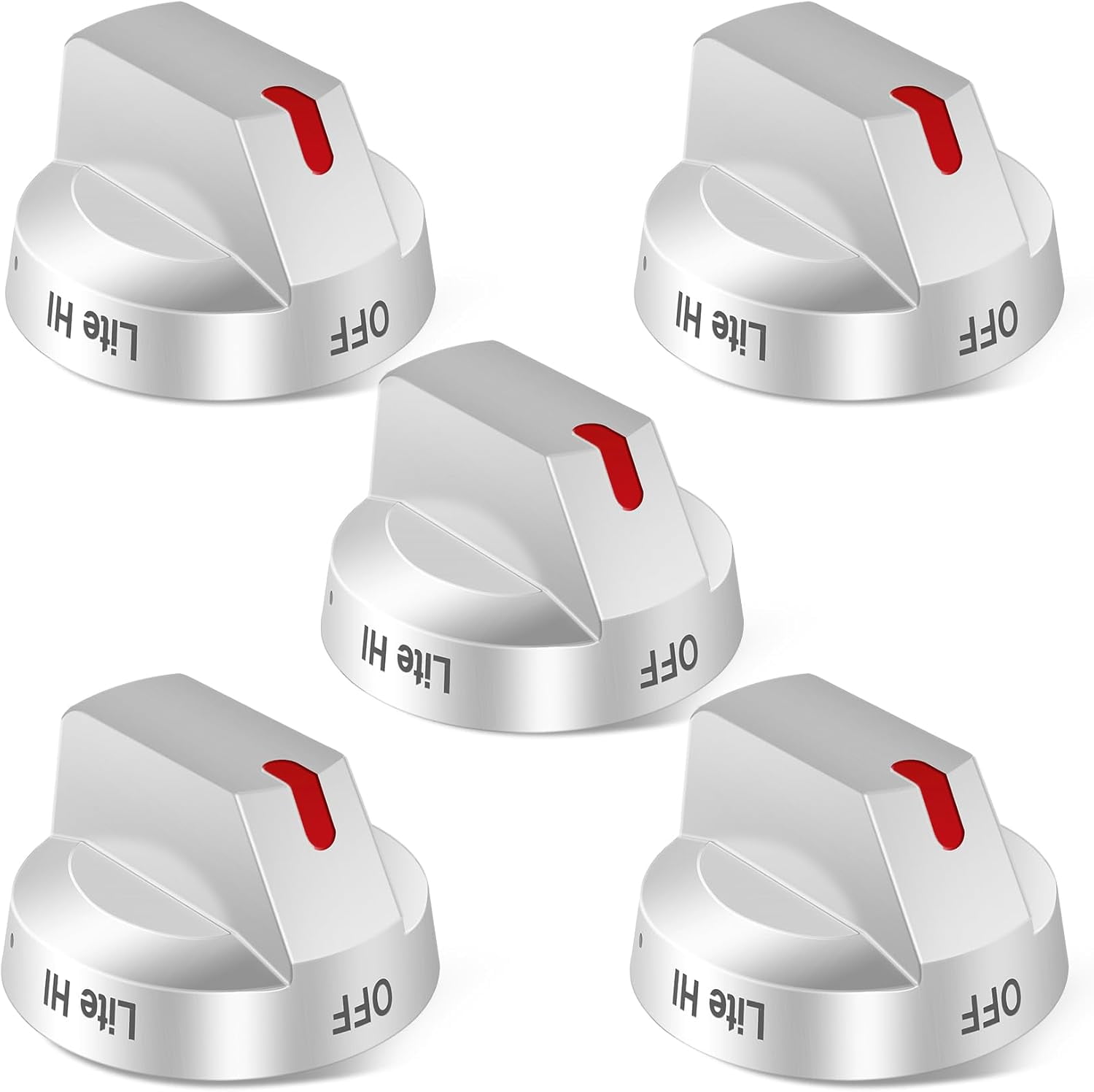 DG94-03500A/Z for Samsung Electric Stove Knob Replacement, DG94-03500V DG94-03500W Knobs Compatible with Samung Electric Range NE63T8111SS/AA NE63T8311SS/AA NE63T8751SS/AA