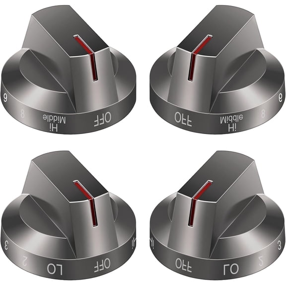 DG94-03500A/Z for Samsung Electric Stove Knob Replacement, DG94-03500Z DG94-03500Y Fits Samsung Electric Range Knobs, Compatible with Samung Stove Number NE63T8111SG/AA NE63T8311SG/AA