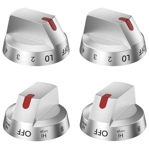 DG94-03500V/W for Electric Stove Replacement (4PCS),Compatible with Electric Range NE63T8311SS/AA NE63T8111SS Silver