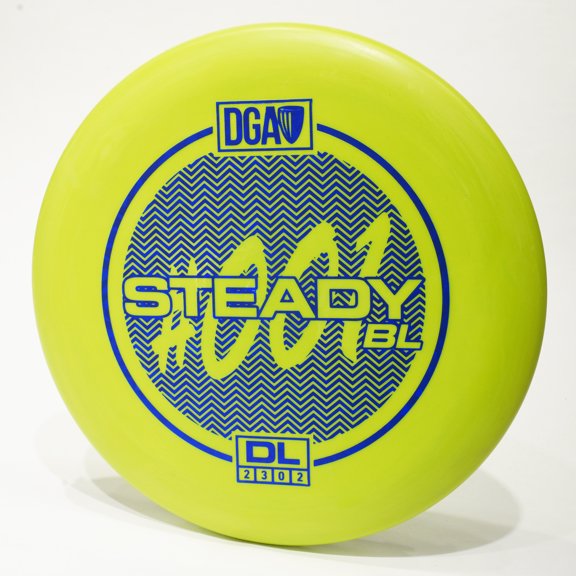 DGA DL Steady BL - Beadless Disc Golf Putter & Approach Disc, Pick Color/Weight [Stamp & Exact Color May Vary] Green 167-169 grams