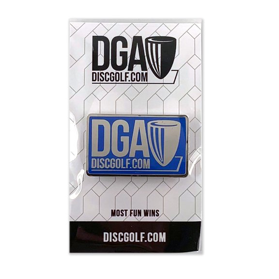 DGA Logo Pin Blue