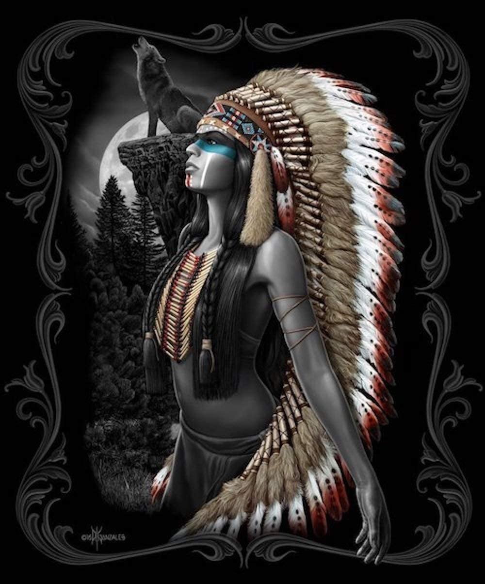 DGA La Reina Queen Size Plush Blanket - 79x95 Inches, 100% Polyester, Native American Art, Soft & Warm - View #9