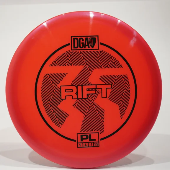 DGA ProLine PL Rift Disc Golf Midrange Disc, Pick Color/Weight [Stamp & Exact Color May Vary] Red 177-179 grams
