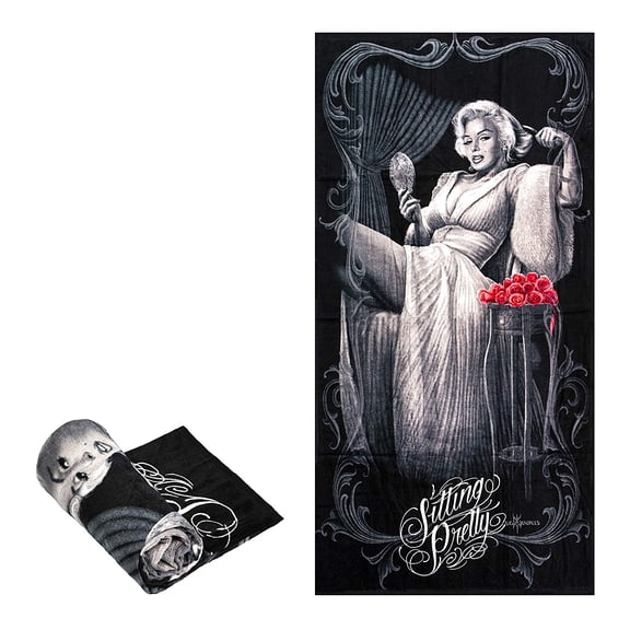 DGA Sitting Pretty Beach Towel