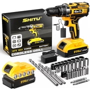 DGB 21V Cordless Drill Driver, Heavy-Duty Power Drill for Construction, Renovation & Industrial Projects