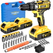 DGB Cordless Drill Driver, Rechargeable Lithium-Ion Power Tool for Home Improvement, Furniture Assembly and Everyday DIY Projects