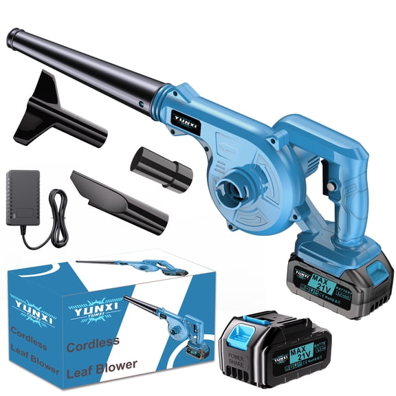 DGB Cordless Electric Leaf Blower Turbo Handheld Blower for Heavy Duty Yard and Outdoor Debris Removal